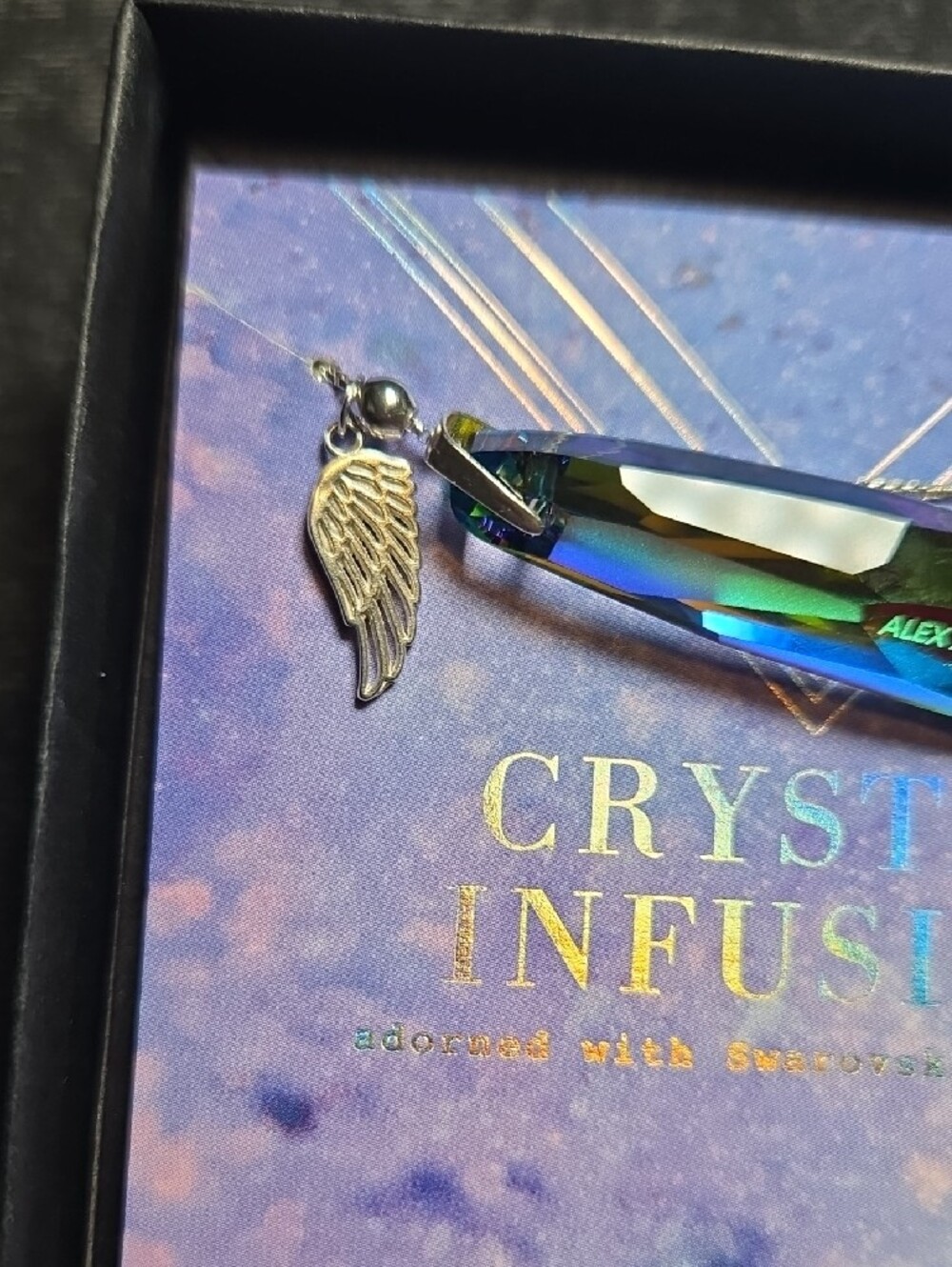 Alex and Ani Crystal Infusion With Swarovski Crystal - Guardian Trio NWT - Picture 3 of 4